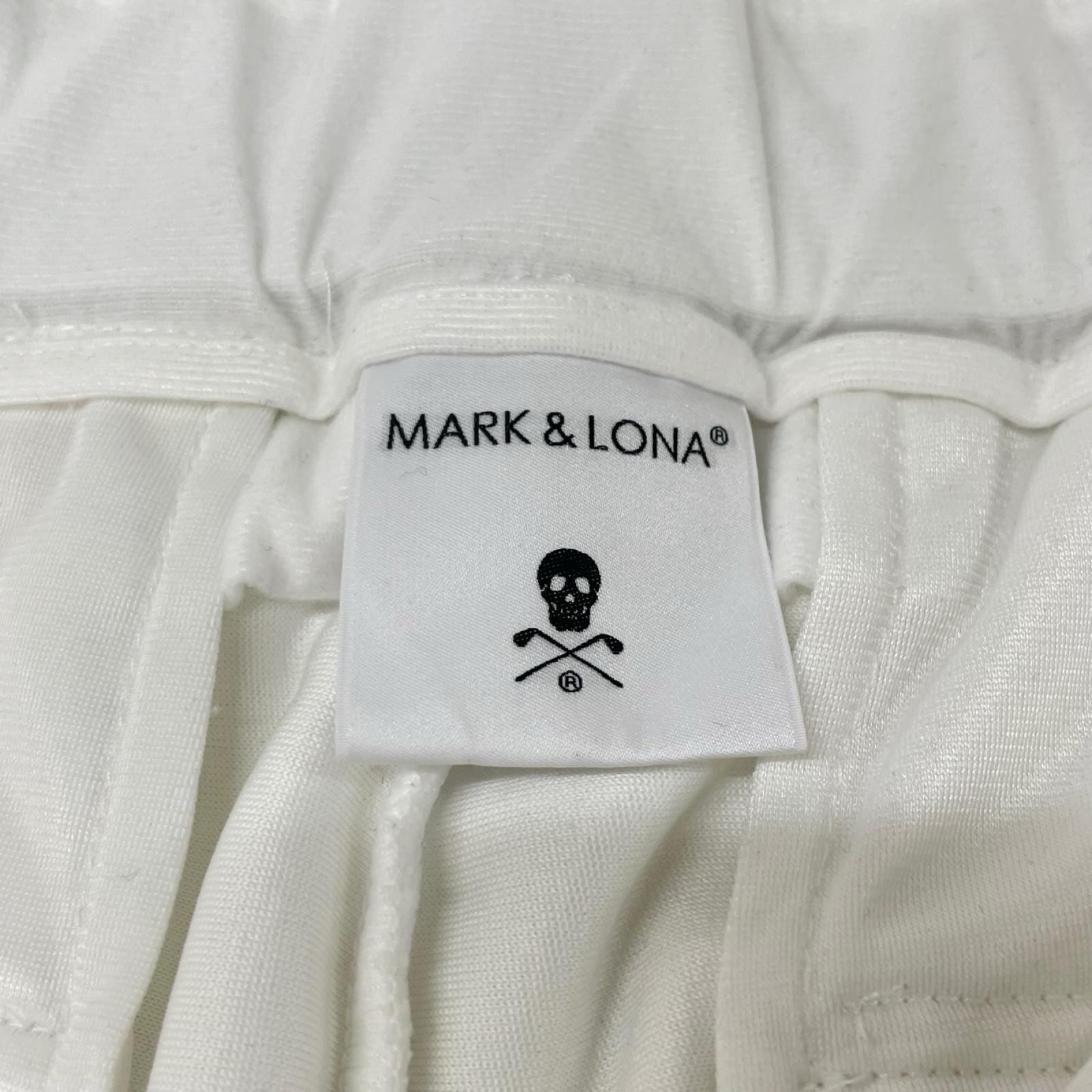 MARK&LONA マークアンドロナ 25年 MLM-5C-AT14 ホワイト Svastika Track Pants ボトムス