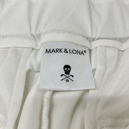 MARK&LONA マークアンドロナ 25年 MLM-5C-AT14 ホワイト Svastika Track Pants ボトムス