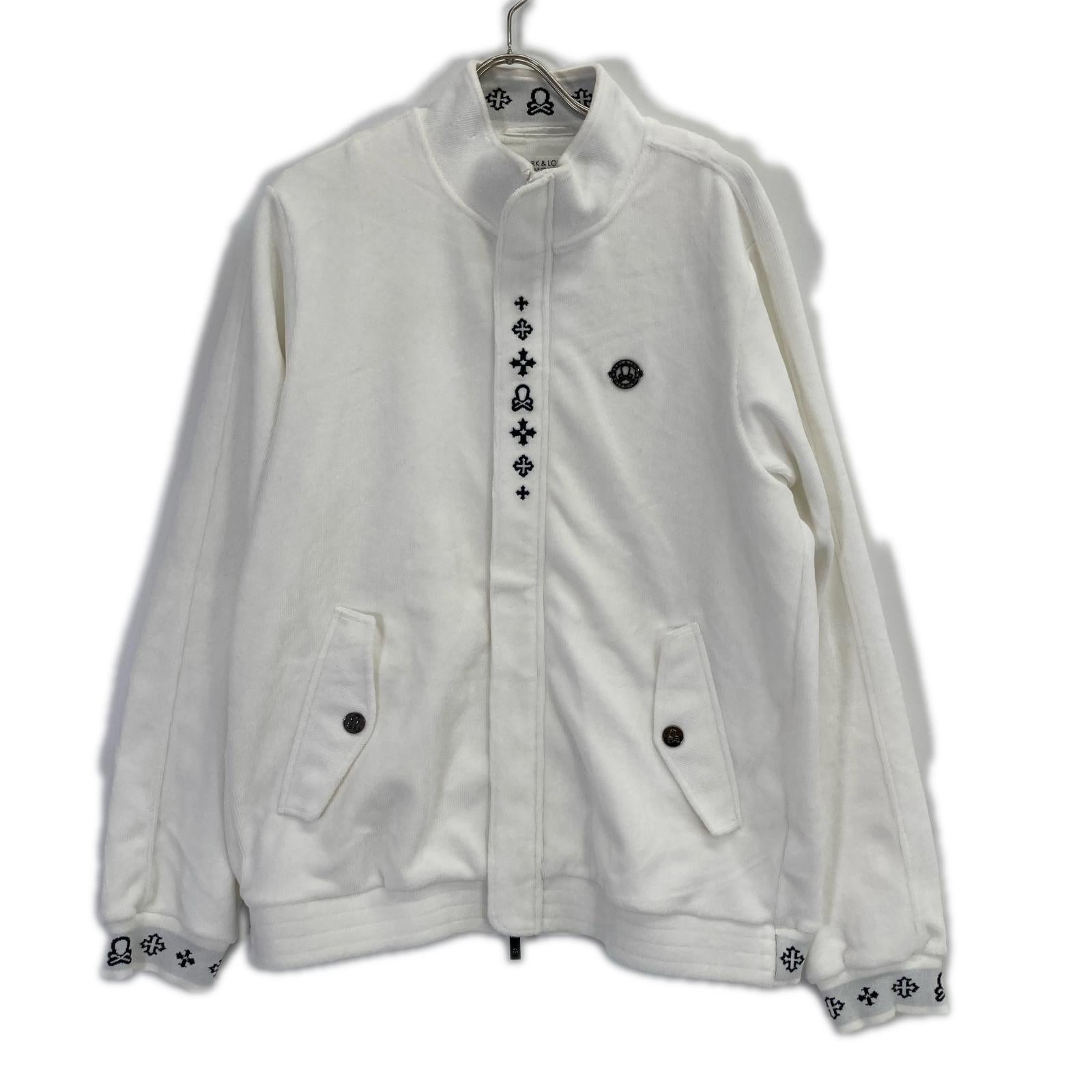 MARK&LONA マークアンドロナ 25年 MLM-5C-AD03 ホワイト Svastika Track Jacket ジャケット