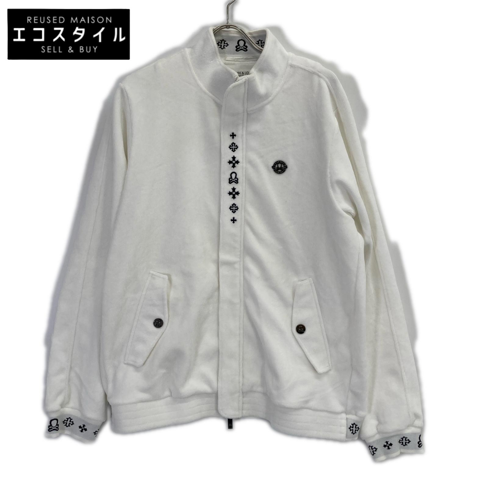MARK&LONA マークアンドロナ 25年 MLM-5C-AD03 ホワイト Svastika Track Jacket ジャケット