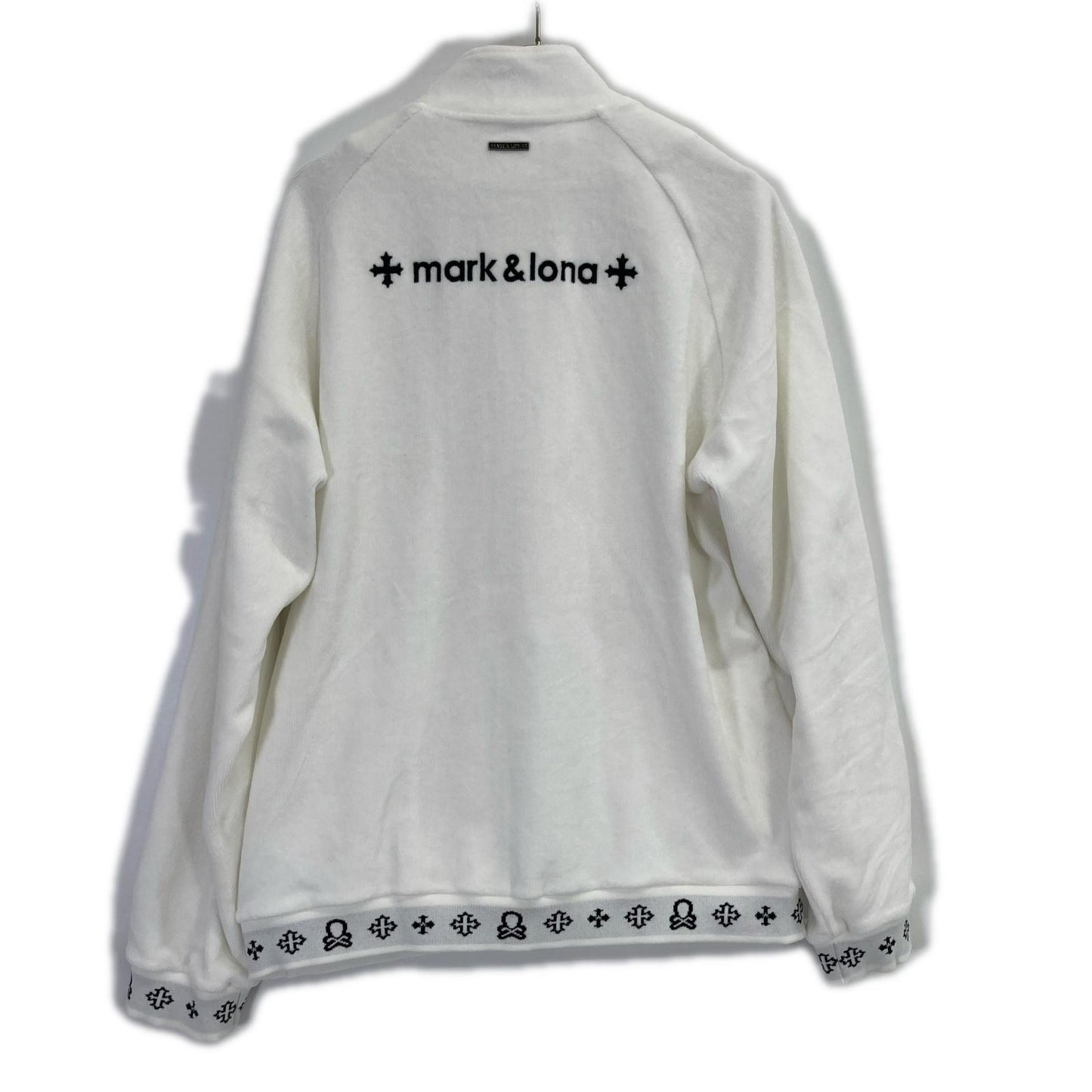 MARK&LONA マークアンドロナ 25年 MLM-5C-AD03 ホワイト Svastika Track Jacket ジャケット