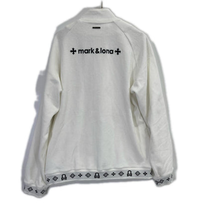 MARK&LONA マークアンドロナ 25年 MLM-5C-AD03 ホワイト Svastika Track Jacket ジャケット