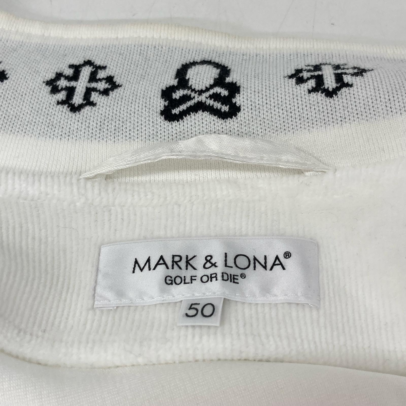 MARK&LONA マークアンドロナ 25年 MLM-5C-AD03 ホワイト Svastika Track Jacket ジャケット