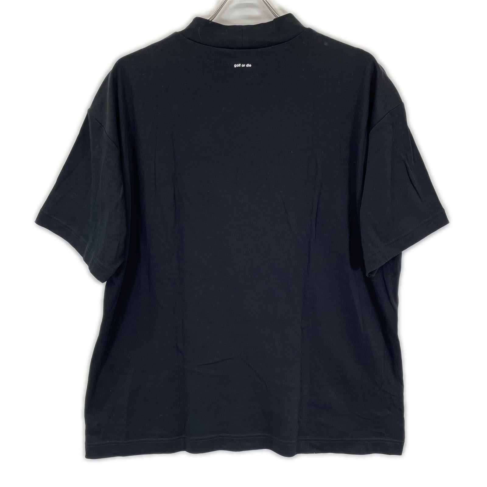 MARK&LONA マークアンドロナ 25年 MLM-5C-AA04 ブラック Ever Crystal Skull Mock Tシャツ トップス