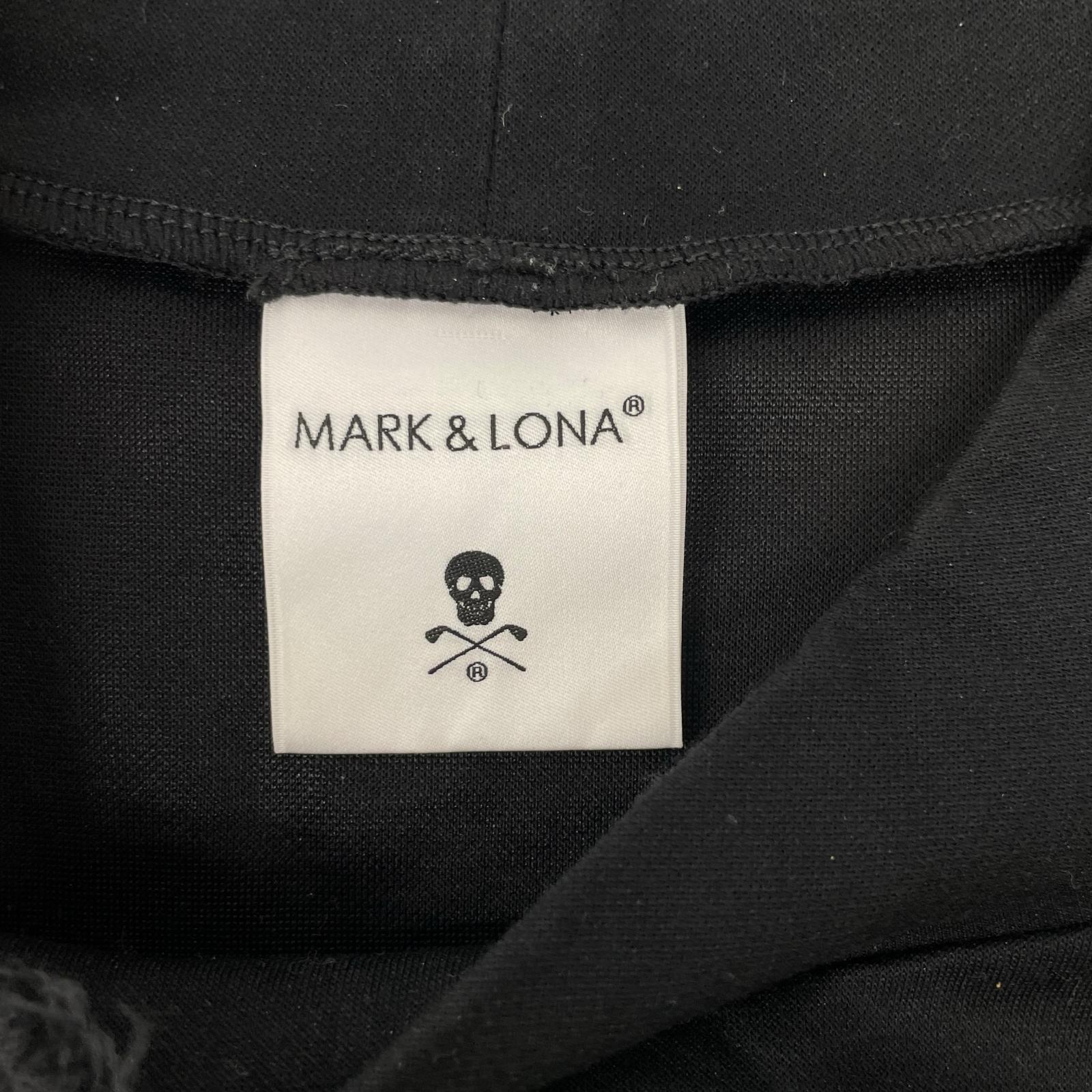 MARK&LONA マークアンドロナ 25年 MLM-5C-AA04 ブラック Ever Crystal Skull Mock Tシャツ トップス