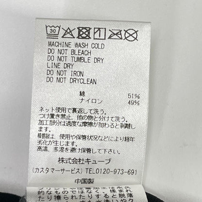 MARK&LONA マークアンドロナ 25年 MLM-5C-AA04 ブラック Ever Crystal Skull Mock Tシャツ トップス