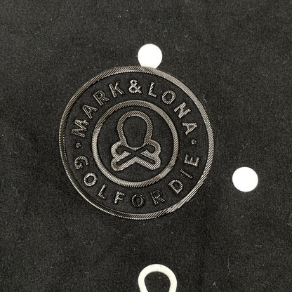 MARK&LONA マークアンドロナ 25年 MLM-5C-AU04 ブラック DOT Mock Neck Layer プルオーバー トップス
