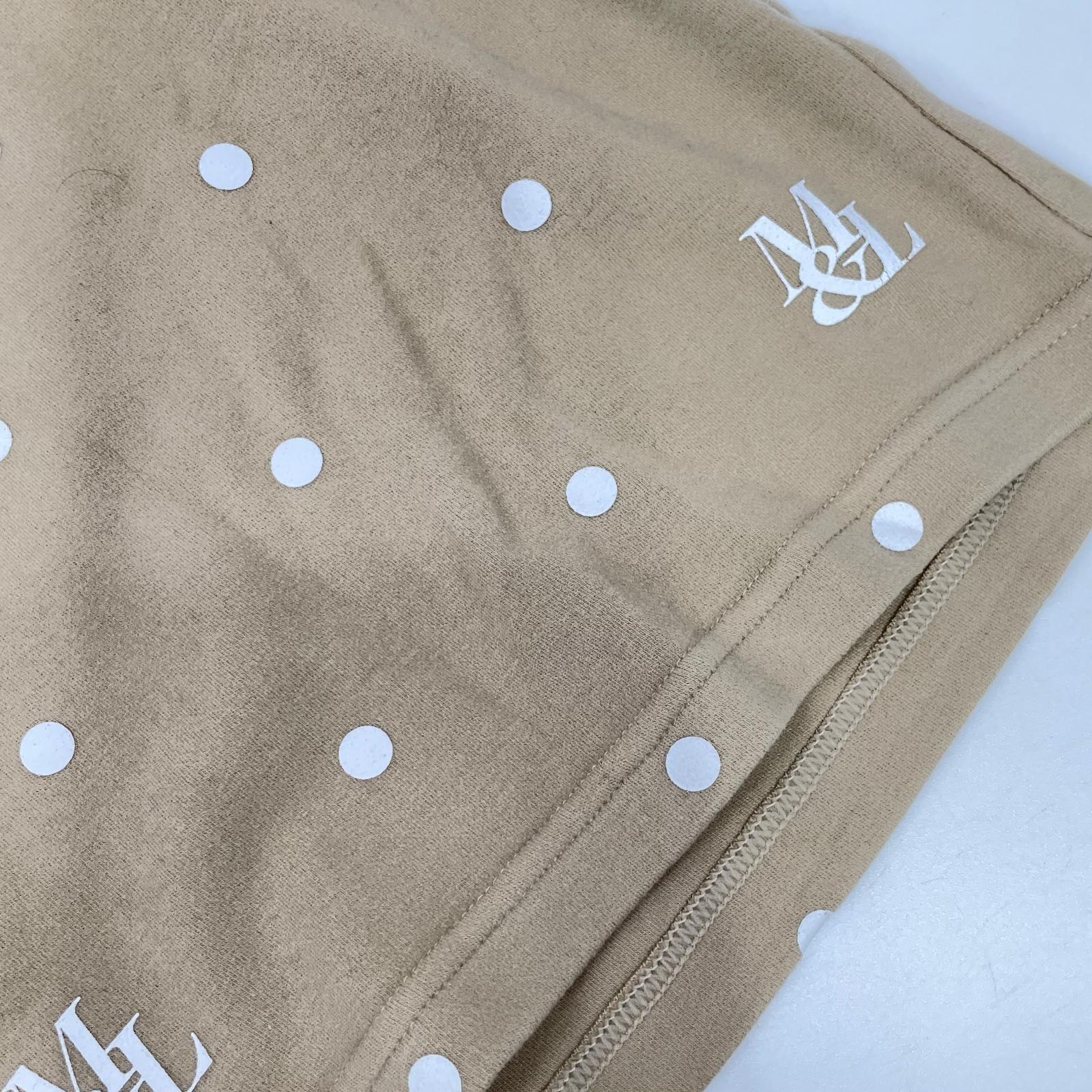 MARK&LONA マークアンドロナ 25年 MLM-5C-AU04 ベージュ DOT Mock Neck Layer プルオーバー トップス