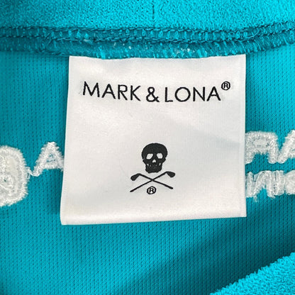 MARK&LONA マークアンドロナ 25年 MLM-5A-AA09 ブルー Ever ECONYL Mock Neck Tee トップス