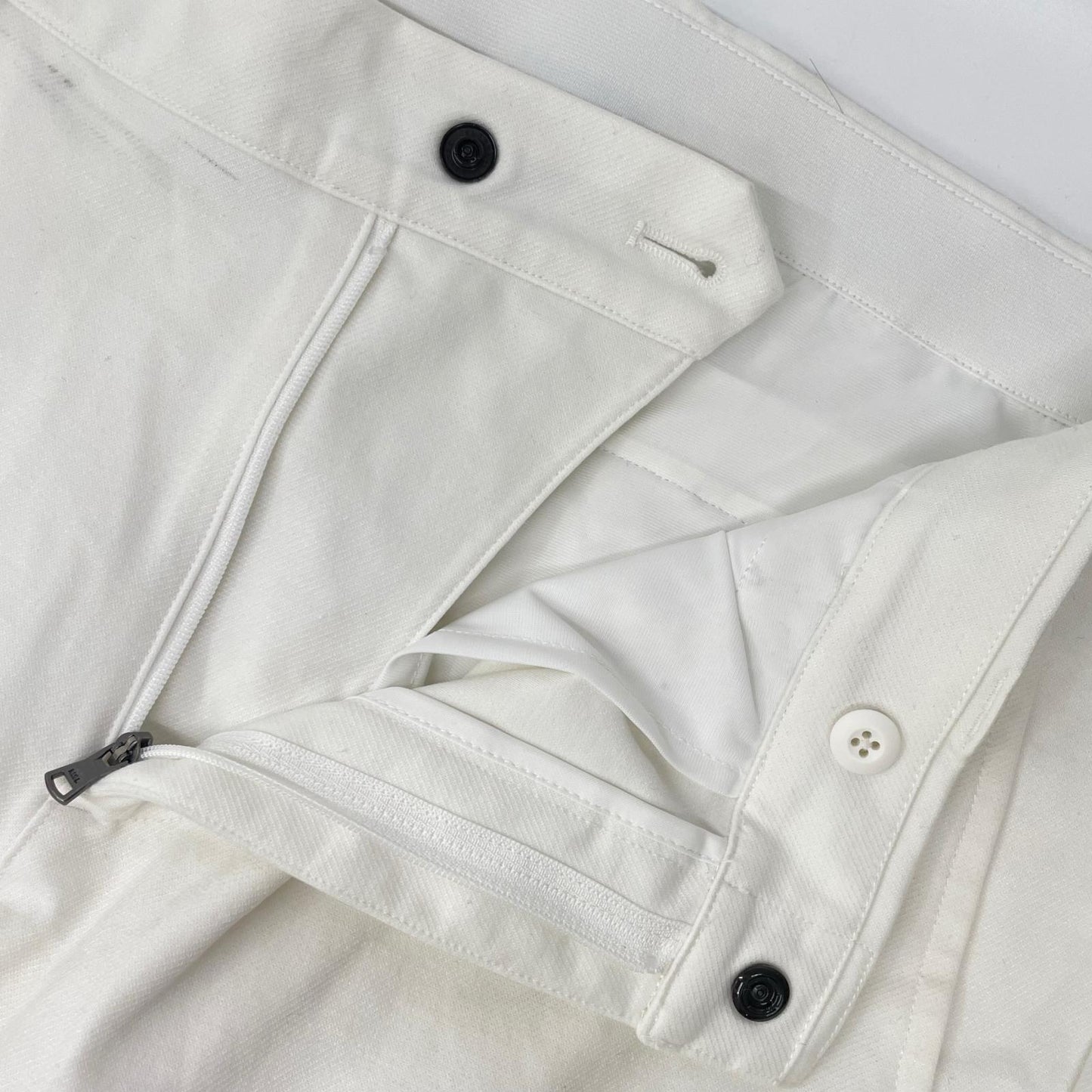 MARK&LONA マークアンドロナ 25SS MLM-5A-AT58 ホワイト ナイロン ゴルフ ショートパンツ ボトムス
