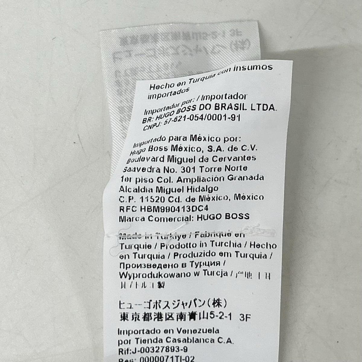 BOSS ボス 10241489 グレー ウール ハイネック セーター トップス
