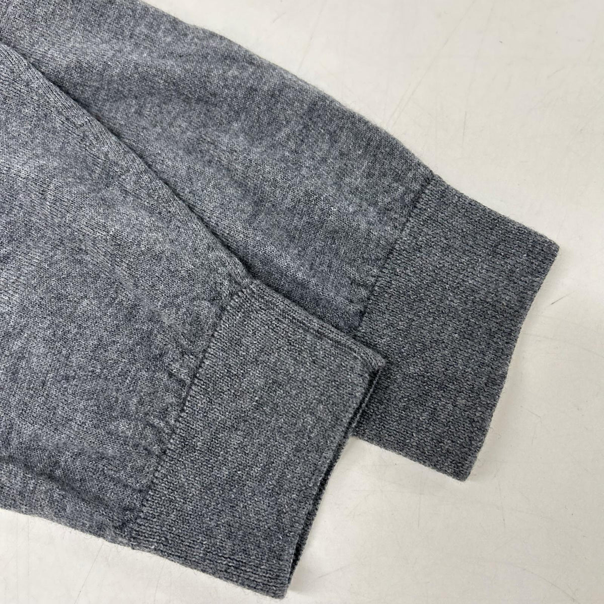 BOSS ボス 10241489 グレー ウール ハイネック セーター トップス