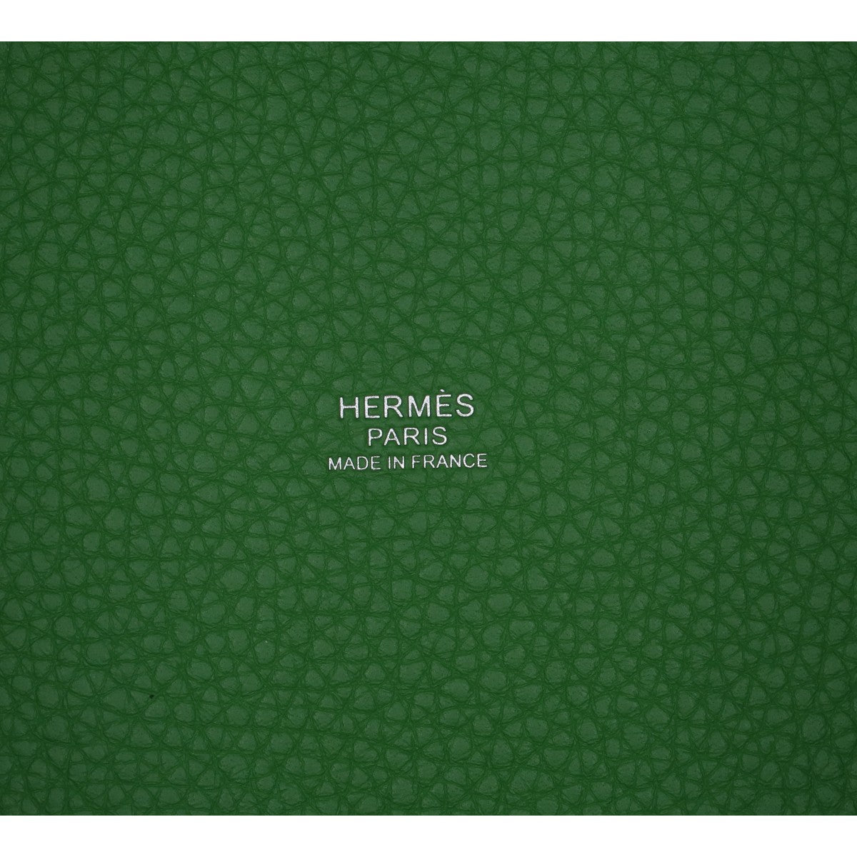HERMES エルメス G刻 バンブー トリヨン SV金具 ピコタンロックPM ハンドバッグ