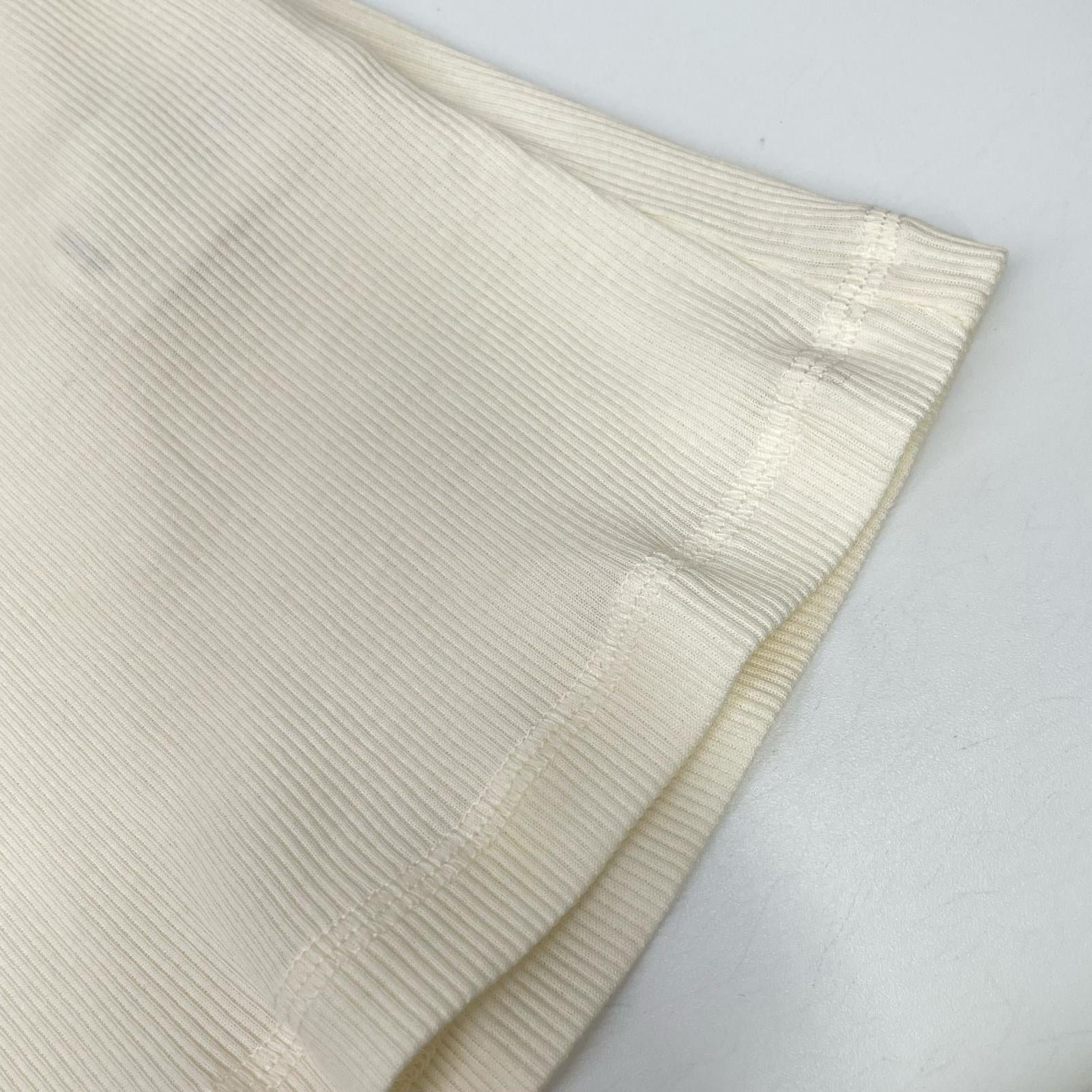 JACQUEMEUS ジャックムス 241JS158-2-32-100 アイボリー Gros Grain タンクトップ トップス