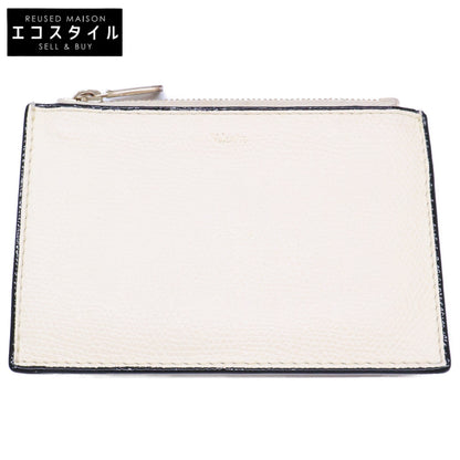 Valextra ヴァレクストラ 【美品】SGNL0009028LOCCP99WW Card Holder 3CC with Zip カードホルダー コインケース