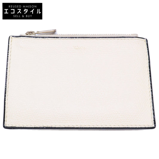 Valextra ヴァレクストラ 【美品】SGNL0009028LOCCP99WW Card Holder 3CC with Zip カードホルダー コインケース