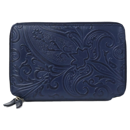 ETRO エトロ マルゴット オーガナイザー ダブルジップ セカンドバッグ クラッチバッグ セカンドバッグ クラッチバッグ