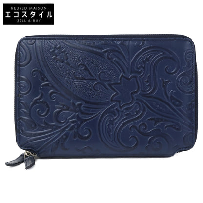 ETRO エトロ マルゴット オーガナイザー ダブルジップ セカンドバッグ クラッチバッグ セカンドバッグ クラッチバッグ