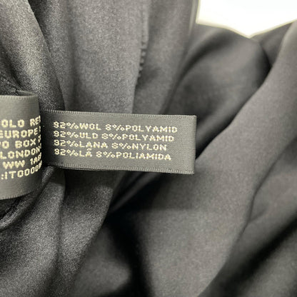 RALPHLAUREN ラルフローレン ブラック ノースリーブ ツイード 切り替えワンピース ワンピース
