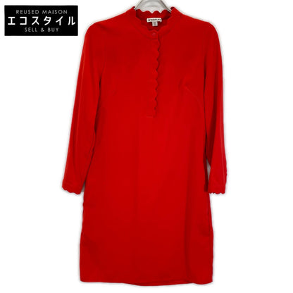 WHISTLES ウィッスルズ 2064178 レッド スカラップカラー デザインカラー ワンピース ワンピース