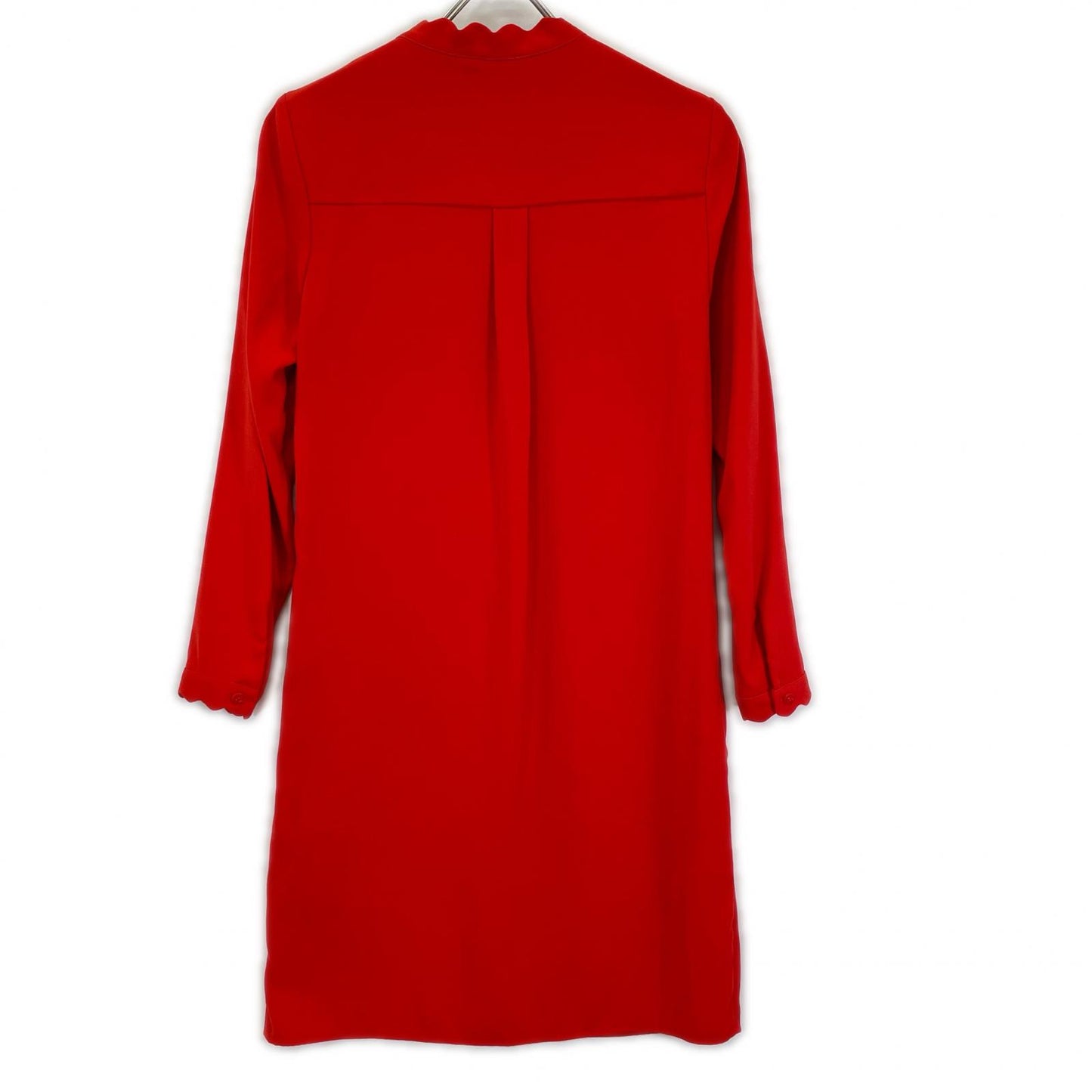 WHISTLES ウィッスルズ 2064178 レッド スカラップカラー デザインカラー ワンピース ワンピース