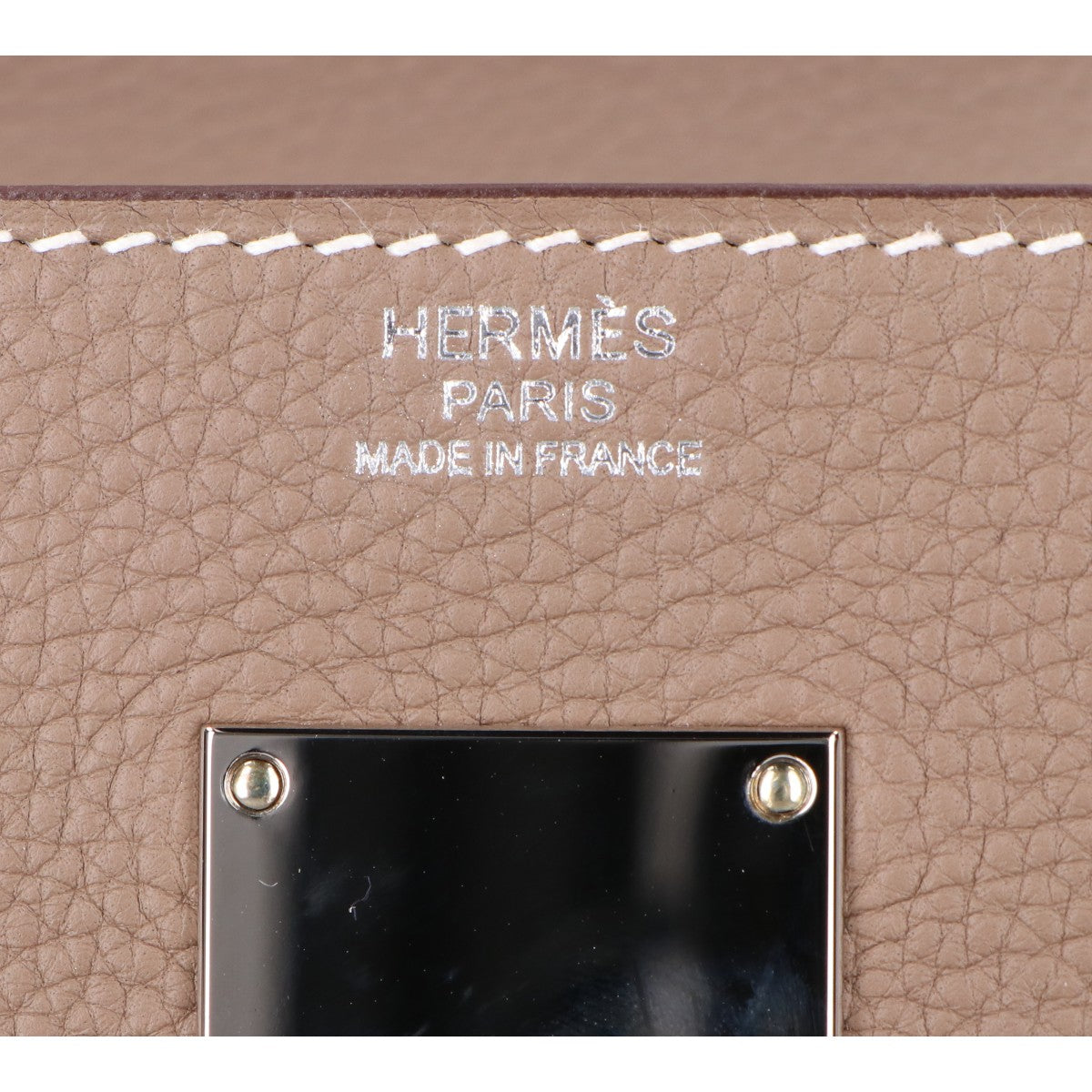 HERMES エルメス B刻印 トゴ エトゥープ メッセンジャーケリーGM ショルダーバッグ