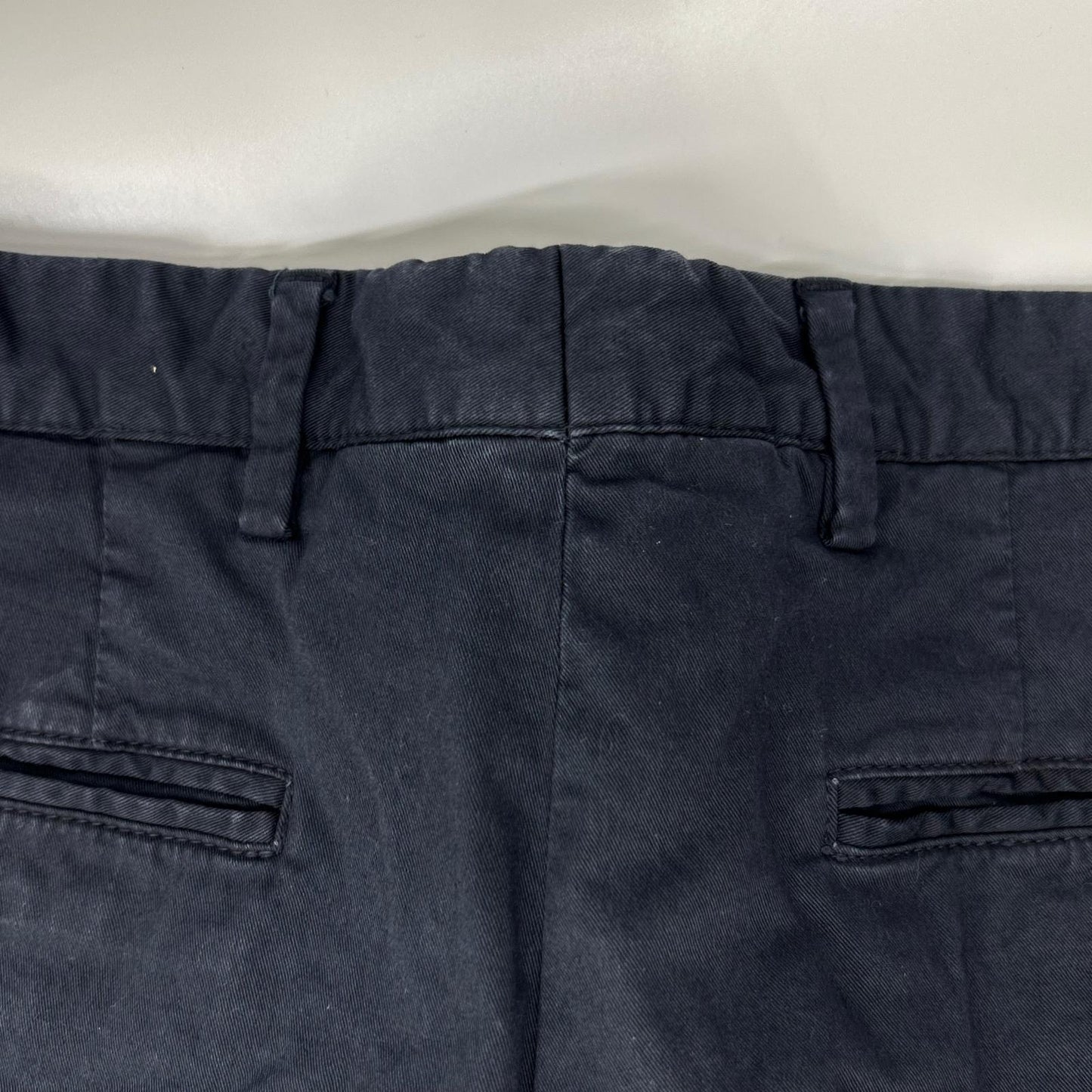 GERMANO ジェルマーノ 6595G ネイビー BEAMSF別注 コットンギャバジン 1プリーツショーツ ボトムス