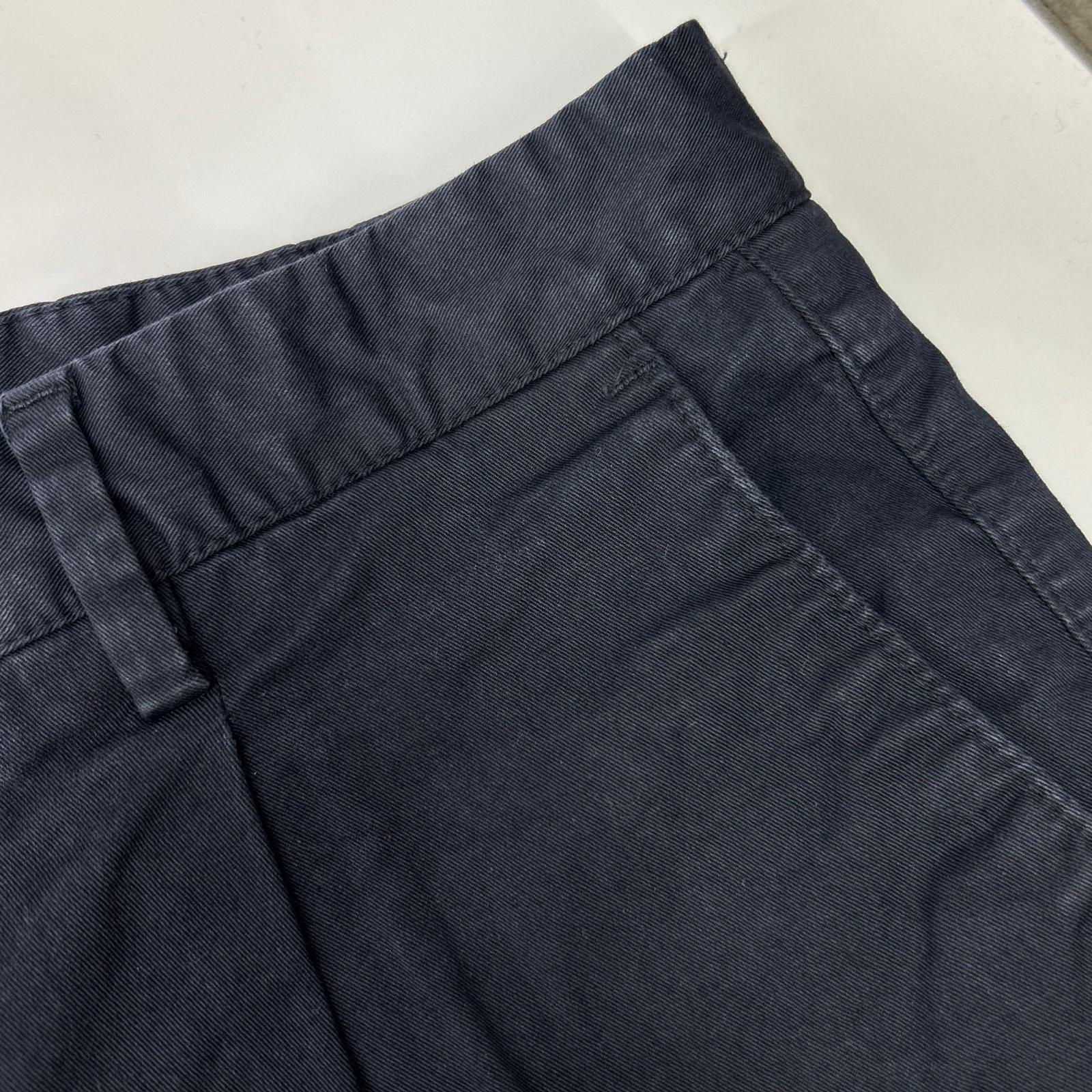 GERMANO ジェルマーノ 6595G ネイビー BEAMSF別注 コットンギャバジン 1プリーツショーツ ボトムス