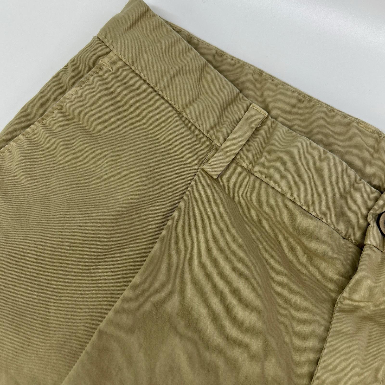 GERMANO ジェルマーノ 6595G ベージュ BEAMSF別注 コットンギャバジン 1プリーツショーツ ボトムス