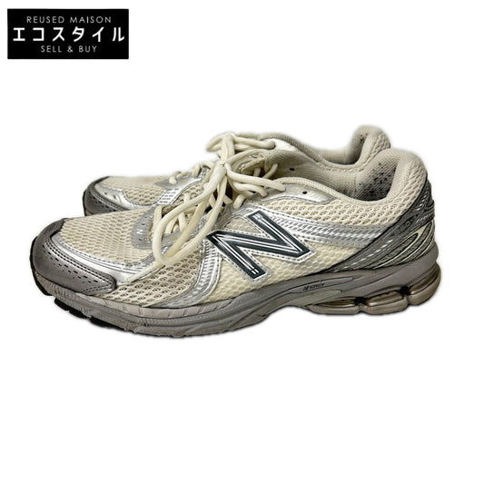 NEW BALANCE ニューバランス ML860GO2 ホワイト×シルバー メッシュアッパー シューズ シューズ