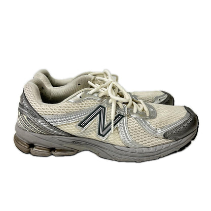 NEW BALANCE ニューバランス ML860GO2 ホワイト×シルバー メッシュアッパー シューズ シューズ
