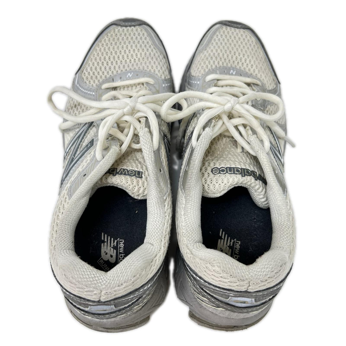 NEW BALANCE ニューバランス ML860GO2 ホワイト×シルバー メッシュアッパー シューズ シューズ