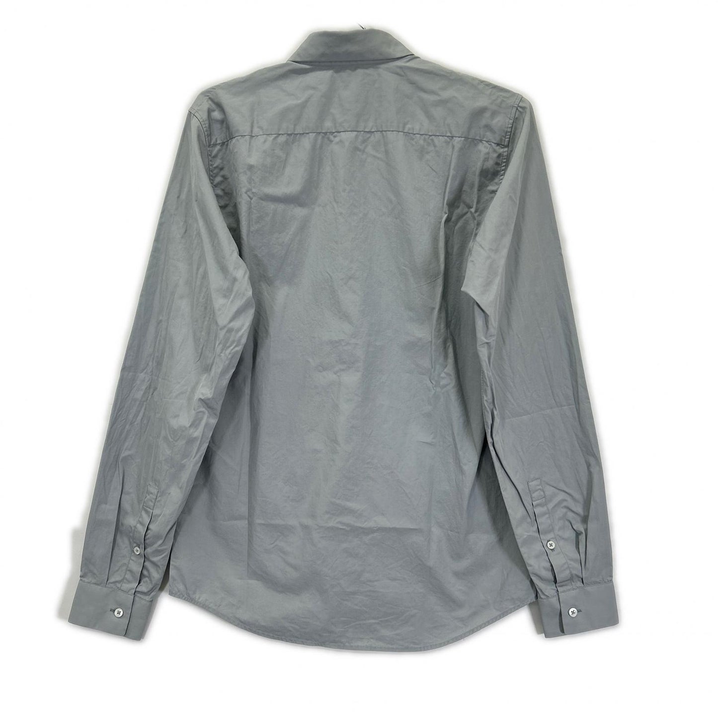JILSANDER ジルサンダー 18年 JSUUN740226 グレー 長袖 セミワイド シャツ トップス