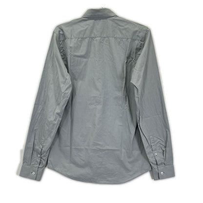 JILSANDER ジルサンダー 18年 JSUUN740226 グレー 長袖 セミワイド シャツ トップス