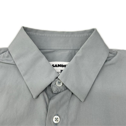 JILSANDER ジルサンダー 18年 JSUUN740226 グレー 長袖 セミワイド シャツ トップス