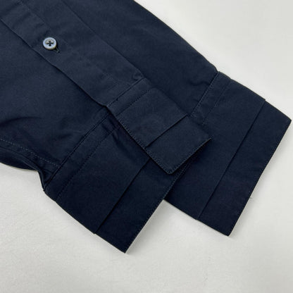 JILSANDER ジルサンダー 18年 Navy JSUO742326 Band-Collar Shirt Tops