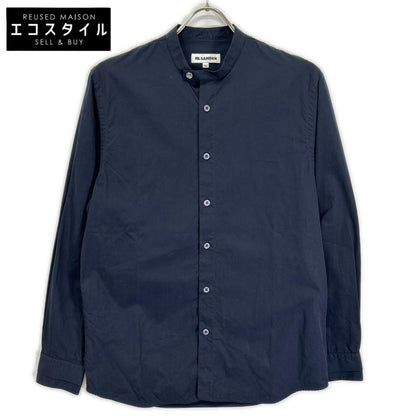 JILSANDER ジルサンダー 18年 Navy JSUO742326 Band-Collar Shirt Tops