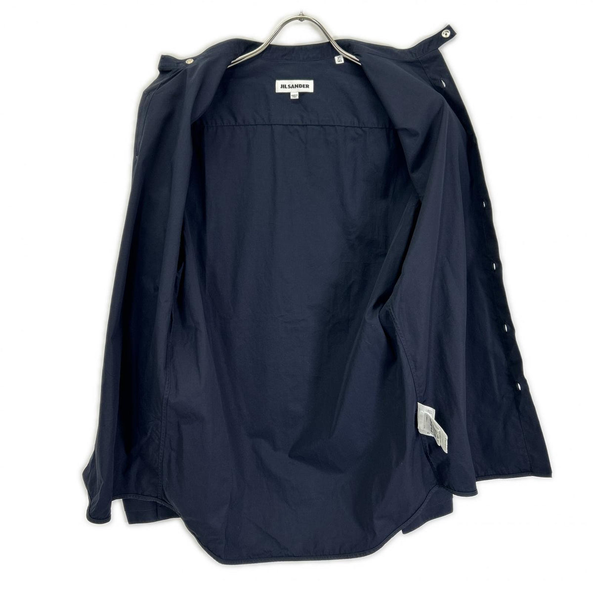 JILSANDER ジルサンダー 18年 Navy JSUO742326 Band-Collar Shirt Tops