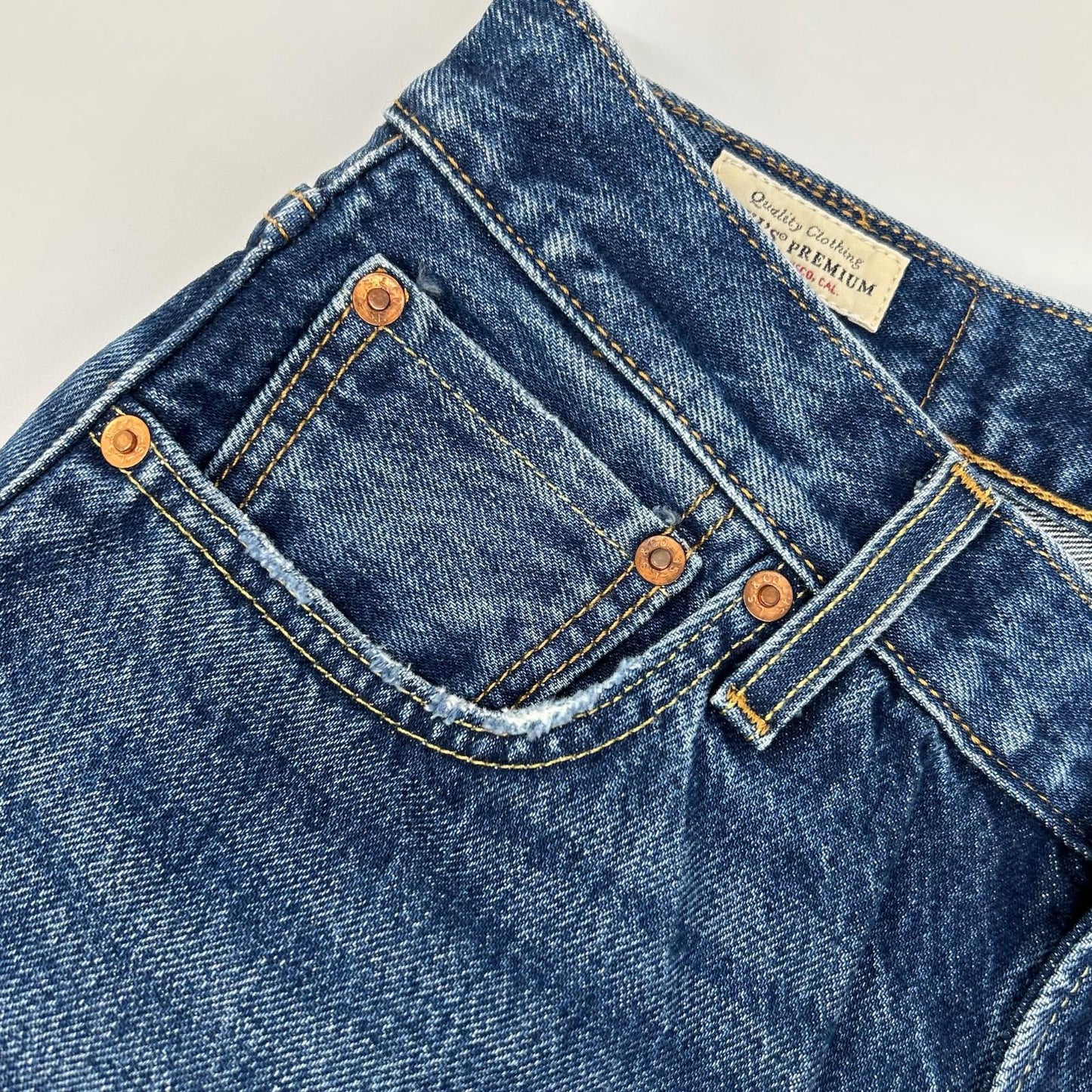 LEVI'S リーバイス PO-4515043457 PREMIUM 501 BIG E ストレートデニムパンツ ボトムス
