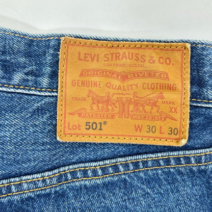 LEVI'S リーバイス PO-4515043457 PREMIUM 501 BIG E ストレートデニムパンツ ボトムス