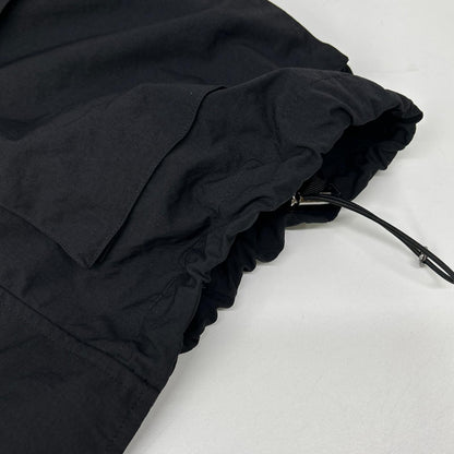 Spick & Span 23-011-200-2010-1-0 black nylon high-neck blouson jacket