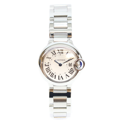 Cartier カルティエ W69010Z4 SS バロンブルー 28㎜ QZ時計 腕時計