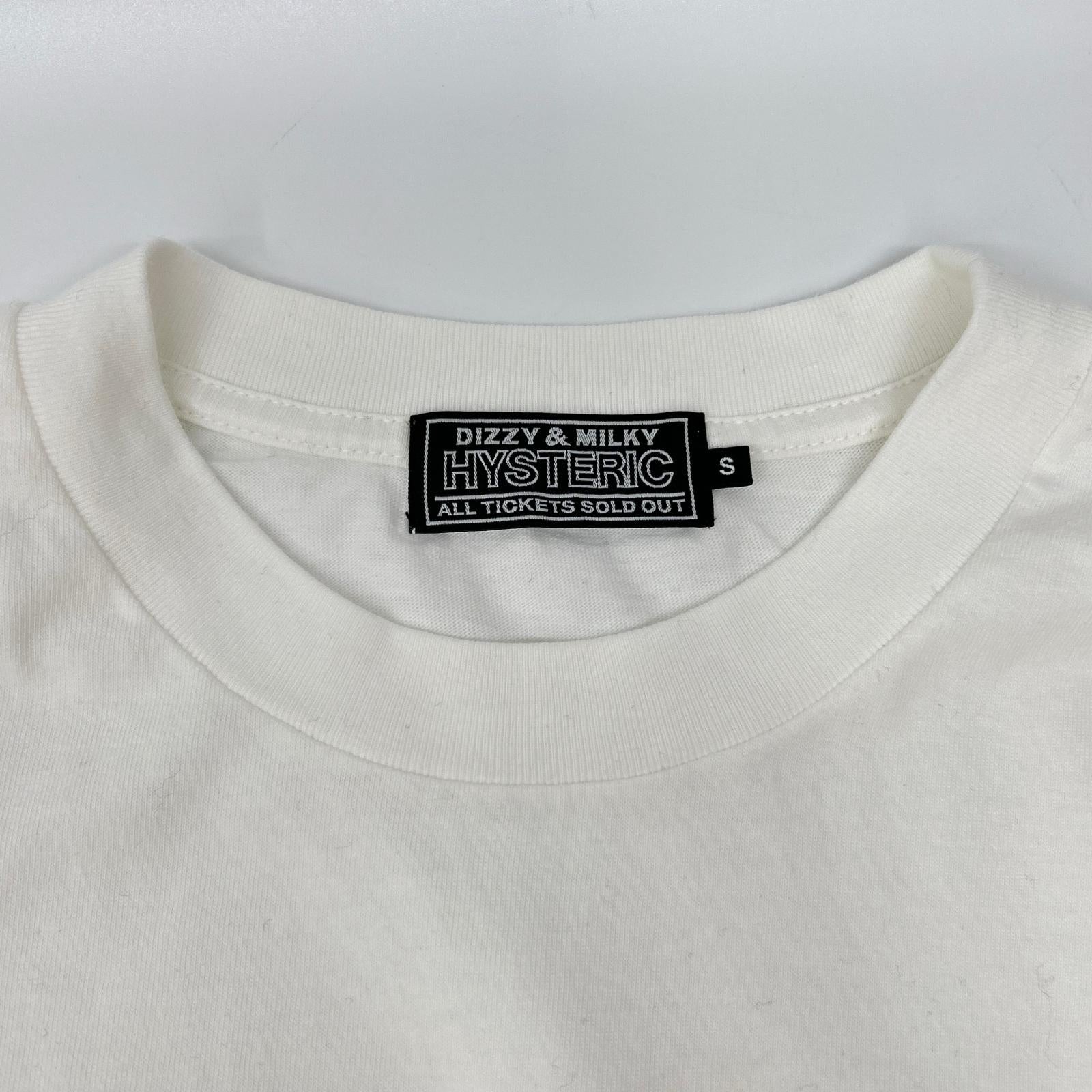 HYSTERIC GLAMOUR ヒステリックグラマー 02253CL02 ホワイト DO ANYTHING Tシャツ トップス