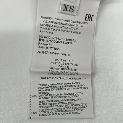DSQUARED2 ディースクエアード 19年 レッド S75GD0023 Renny Fit メッセージ半袖 Tシャツ トップス