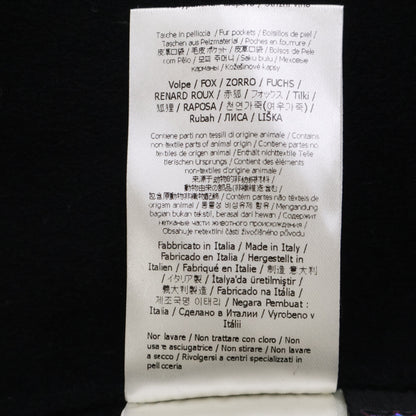 FENDI フェンディ 【国内正規】FF8474 GILET DOUBLE WOOL ファーポケット ロングジレ/ コート