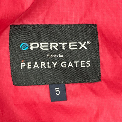 PEARLY GATES パーリーゲイツ 053-8221801 ピンク ナイロン スニードジャック ブルゾン ジャケット