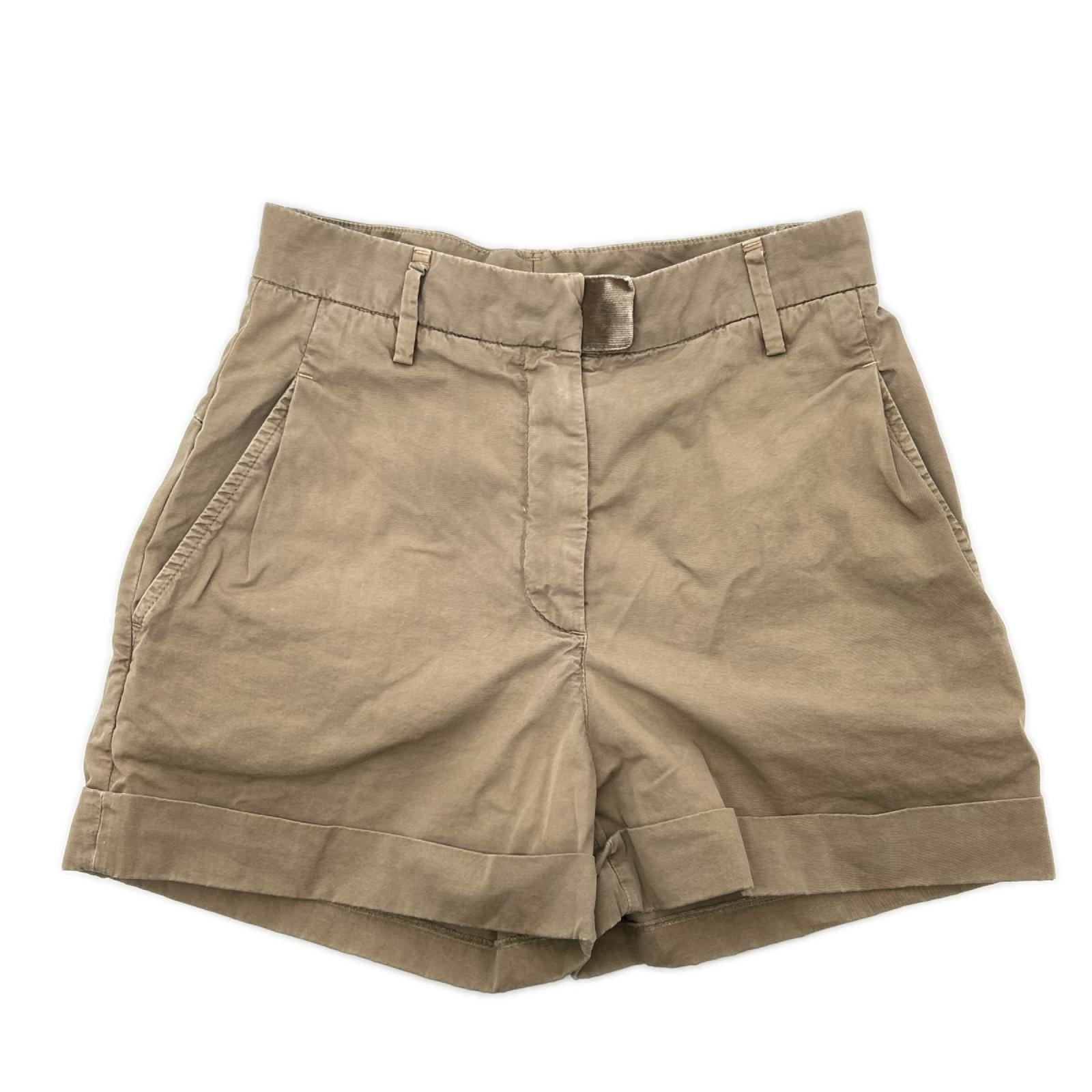 BRUNELLO CUCINELLI ブルネロクチネリ DB72988 ベージュ ショートパンツ ボトムス