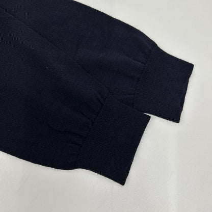 TOYOBOSHI 東洋紡糸 糸衣 ネイビー 10IT-WC1001 KIKU ウールカシミヤ Vネック セーター トップス