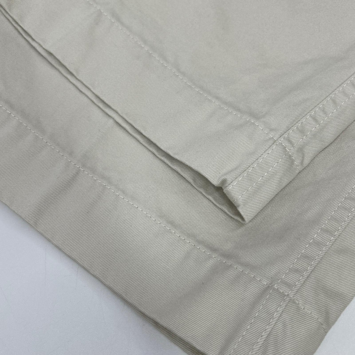 BARRY BRICKEN ivory cotton button-down pants bottoms