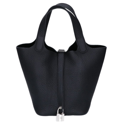 HERMES エルメス 美品 K刻印 トゴ ピコタンロックPM(18) ハンドバッグ